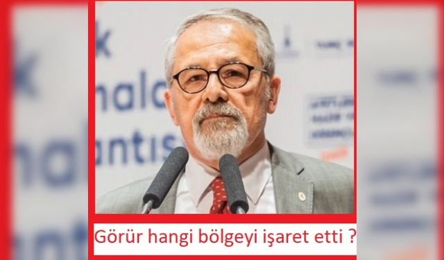 Naci Görür Hangi Bölgeyi İşaret Etti ?