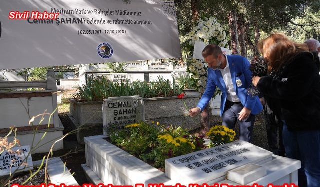 Cemal Şahan Vefatının 7. Yılında Kabri Başında Anıldı