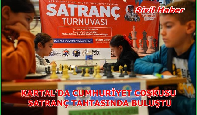 Kartal Belediyesi’nden 29 Ekim’e Özel Satranç Turnuvası