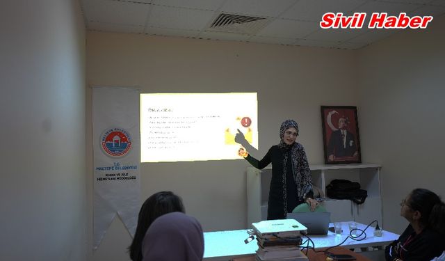 Maltepeli kadınlara güvenli internet eğitimleri tamamlandı