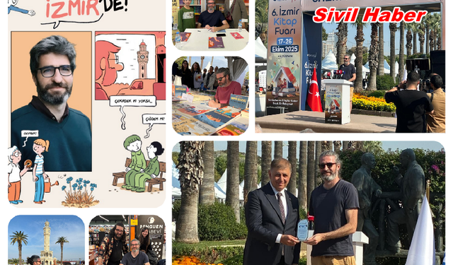 “İzmir’i çizmiştim, şimdi gerçekten gördüm”