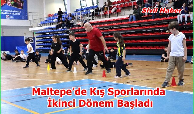 Maltepe’de Kış Sporlarında İkinci Dönem