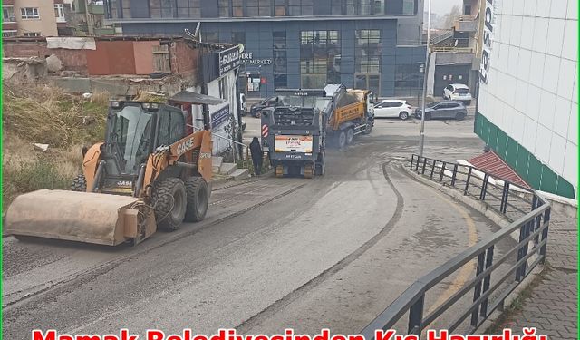 Mamak Belediyesinden Kış Hazırlığı