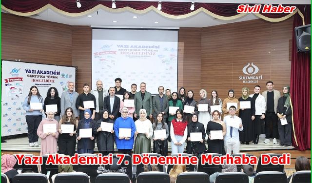 Yazı Akademisi 7. Dönemine Merhaba Dedi