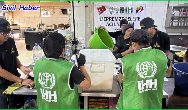 İHH’dan depremlerin yaşandığı Venezuela’ya acil yardım
