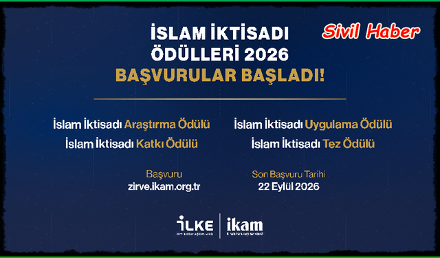 İslam İktisadı Ödülleri 2026 Başvuruları Başladı!