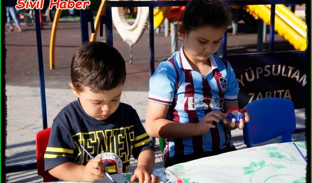 Nişancı ve Defterdar’da çocuklar Yaz Şenliği’nde buluştu