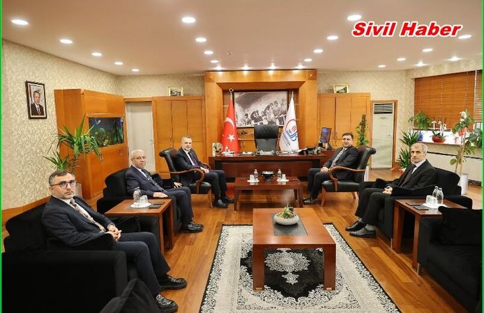 İstanbul Milli Eğitim Müdürü Yentür’den Başkan Vekili Akın’a ziyaret