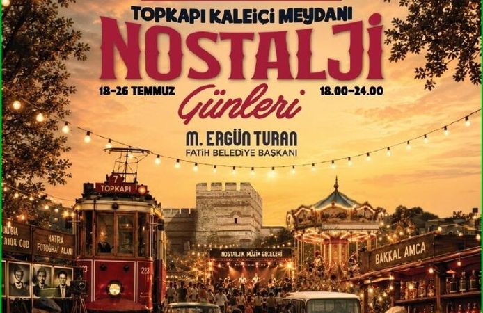 Topkapı Kaleiçi Nostalji Günleri Başlıyor