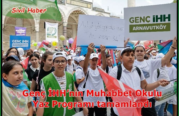 Genç İHH’nın Muhabbet Okulu Yaz Programı tamamlandı