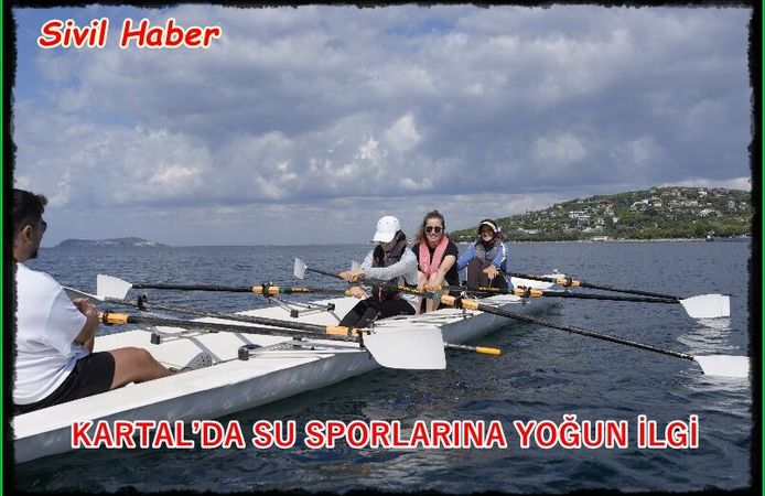 KARTAL’DA SU SPORLARINA YOĞUN İLGİ