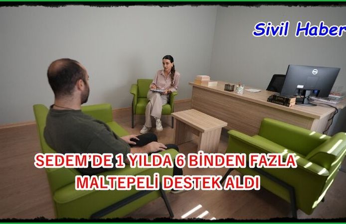 SEDEM’DE 1 YILDA 6 BİNDEN FAZLA MALTEPELİ DESTEK ALDI