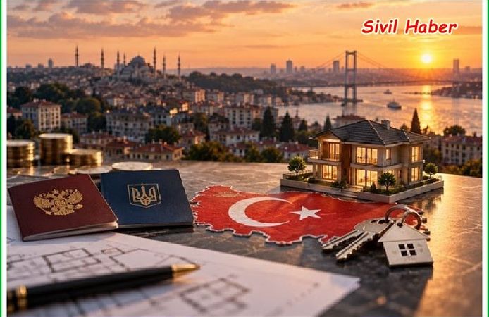 Savaşın tarafları, Türkiye'de aynı konut pazarında buluştu