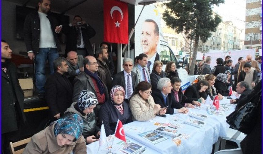 AK PARTİ K.M.PAŞA MEYDANI ÜYE  ÇALIŞMASI