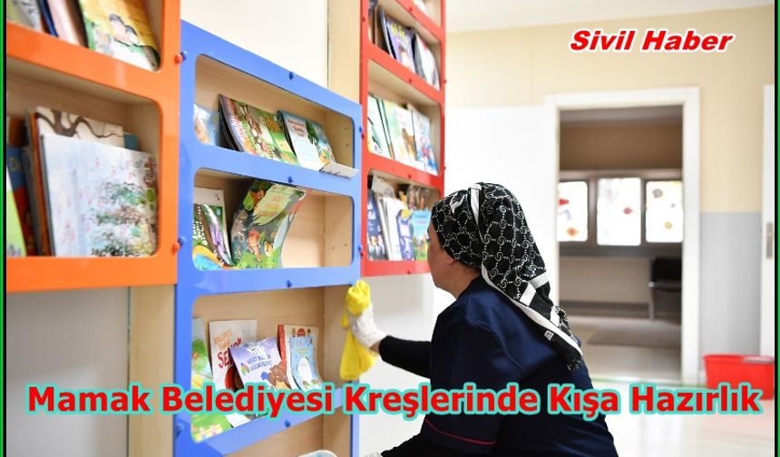 Mamak Belediyesi Kreşlerinde Hijyen Seferberliği Başladı