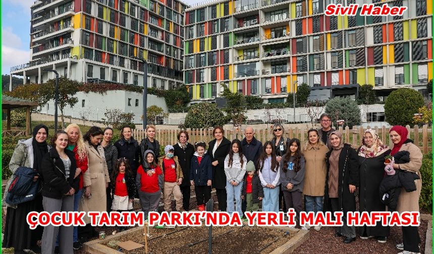 Başkan Köymen, lösemili çocuklarla “Ata Tohumu” ekti