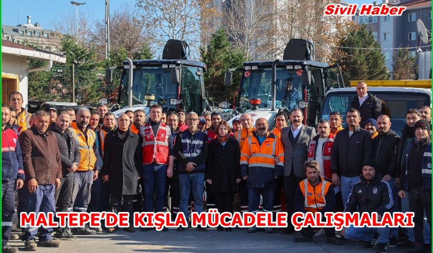 MALTEPE’DE KIŞLA MÜCADELE ÇALIŞMALARI