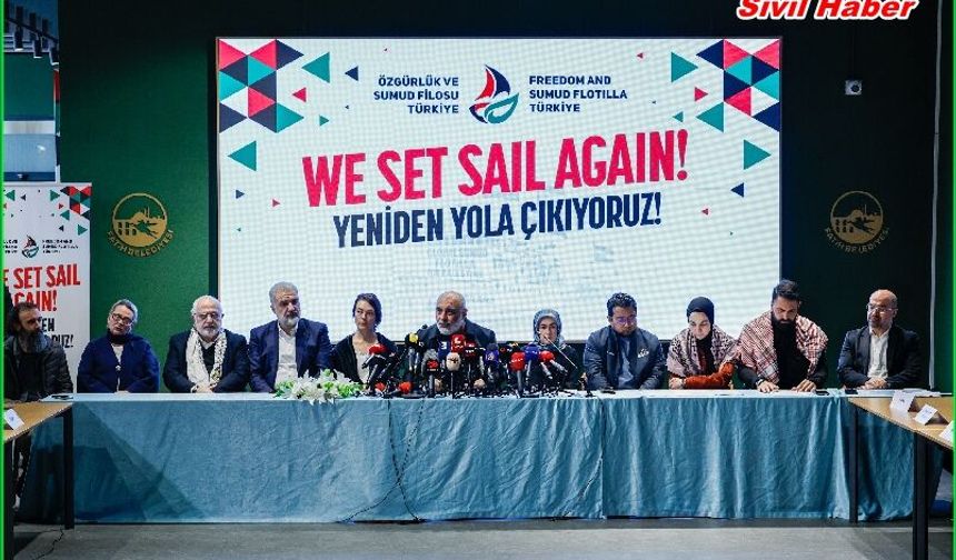 “Özgürlük ve Sumud Filosu” 100’ü aşkın gemi ve tekneyle Akdeniz’e açılmaya hazırlanıyor