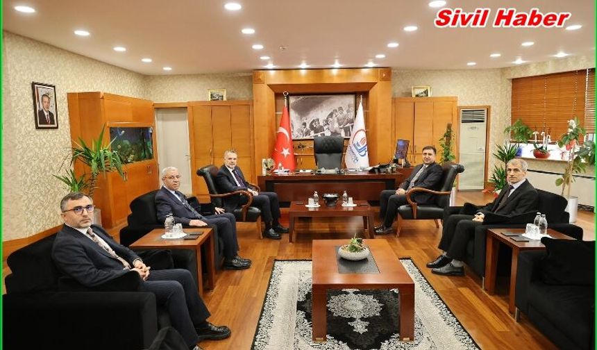 İstanbul Milli Eğitim Müdürü Yentür’den Başkan Vekili Akın’a ziyaret