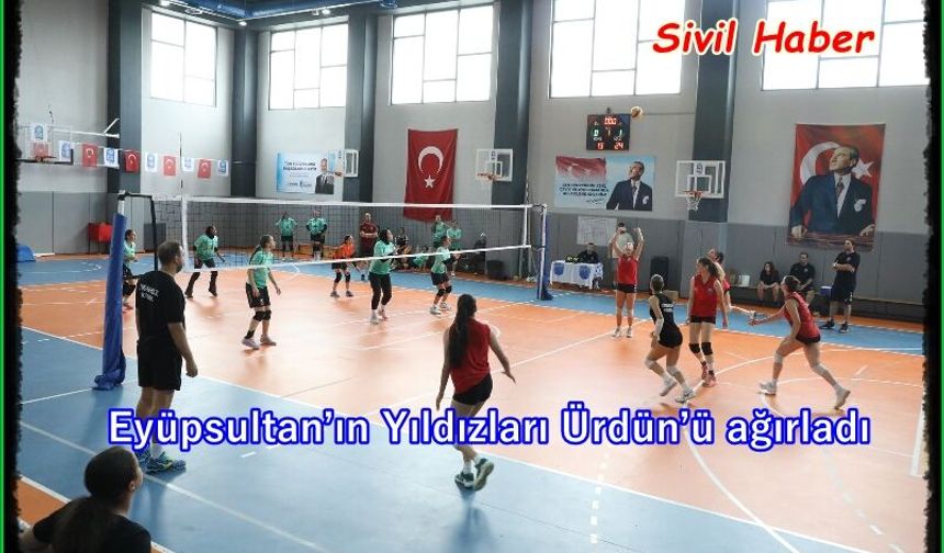 Eyüpsultan’ın Yıldızları Ürdün’ü ağırladı