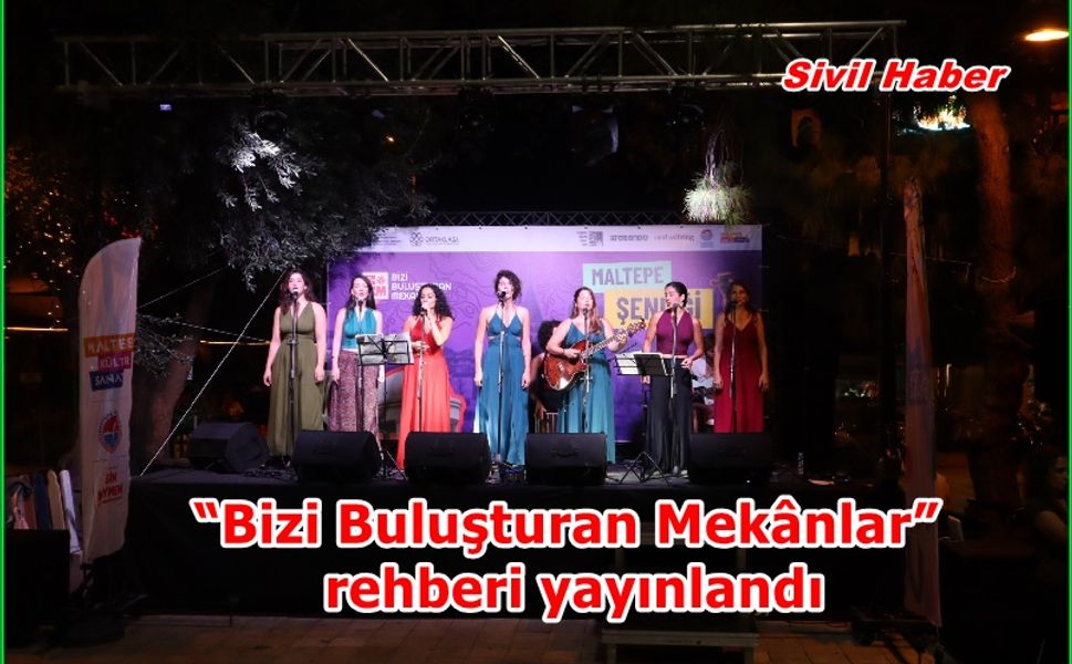 Maltepe Belediyesi’nin de katkılarıyla hazırlanan “Bizi Buluşturan Mekânlar: