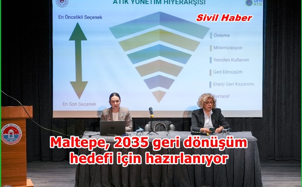 Maltepe, 2035 geri dönüşüm hedefi için hazırlanıyor