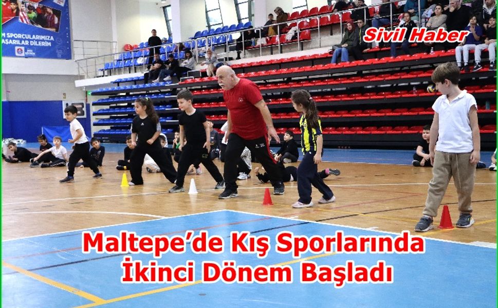 Maltepe’de Kış Sporlarında İkinci Dönem
