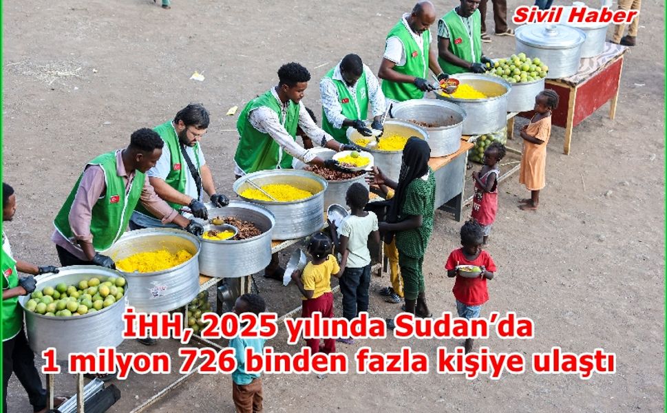 İHH, 2025 yılında Sudan’da 1 milyon 726 binden fazla kişiye ulaştı