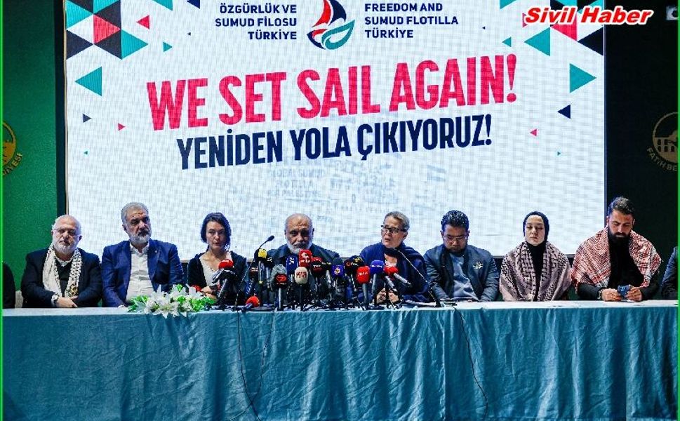 “Özgürlük ve Sumud Filosu” 100’ü aşkın gemi ve tekneyle Akdeniz’e açılmaya hazırlanıyor