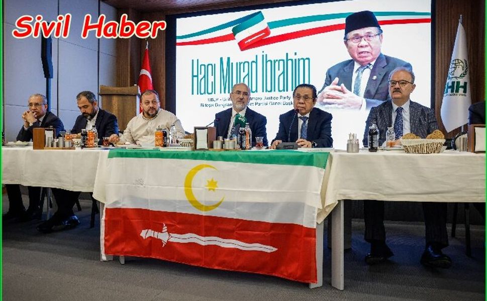 İHH Ankara Binası’nda Moro Barış Süreci ile ilgili program gerçekleşti