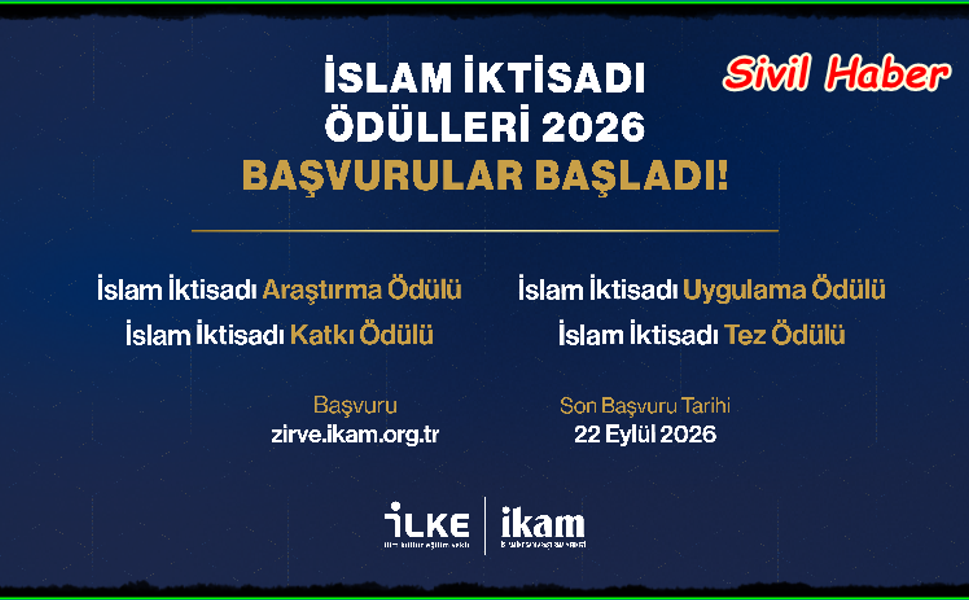 İslam İktisadı Ödülleri 2026 Başvuruları Başladı!