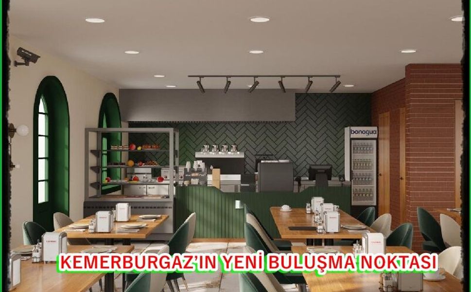 Başkan Özmen’den Kemerbugaz’a yeni yaşam alanı: Sosyal Kafe