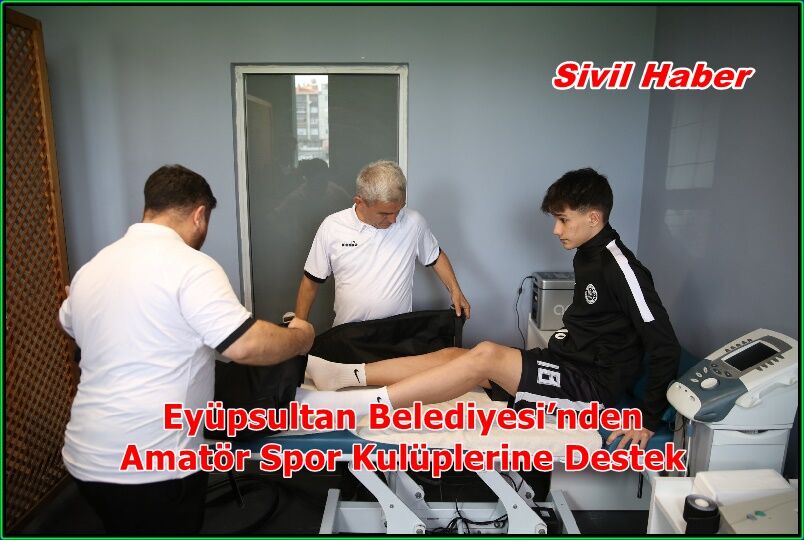 Eyüpsultan Belediyesi’nden Amatör Spor Kulüplerine Destek: Sporcu Sağlık Merkezi Hizmete Girdi