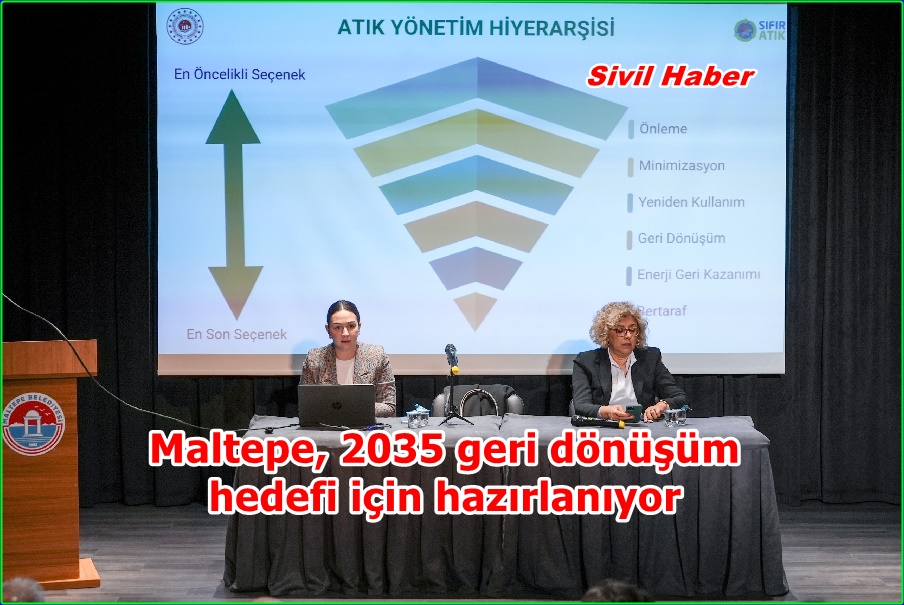 Maltepe, 2035 geri dönüşüm hedefi için hazırlanıyor