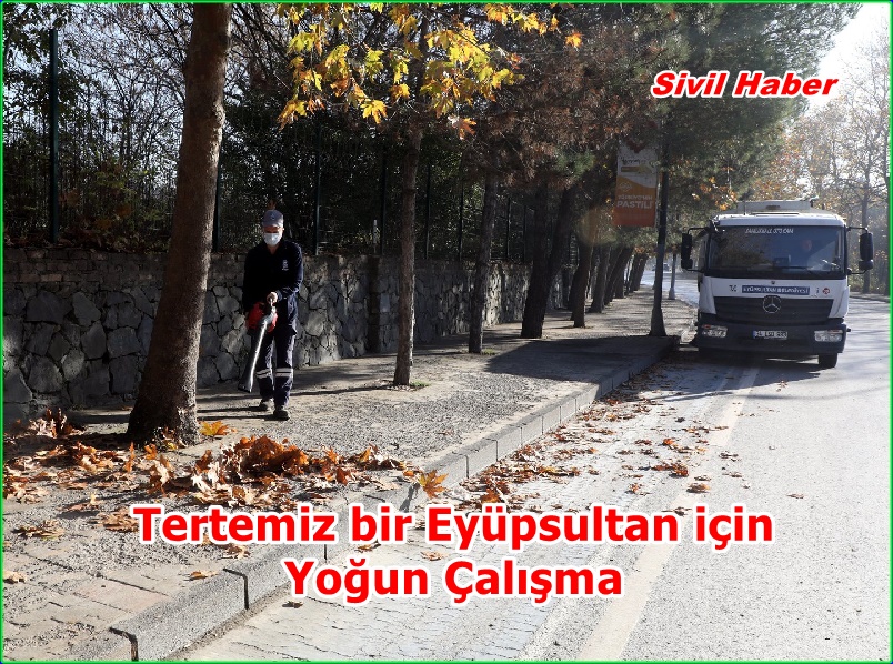 Tertemiz bir Eyüpsultan için kolları sıvadık