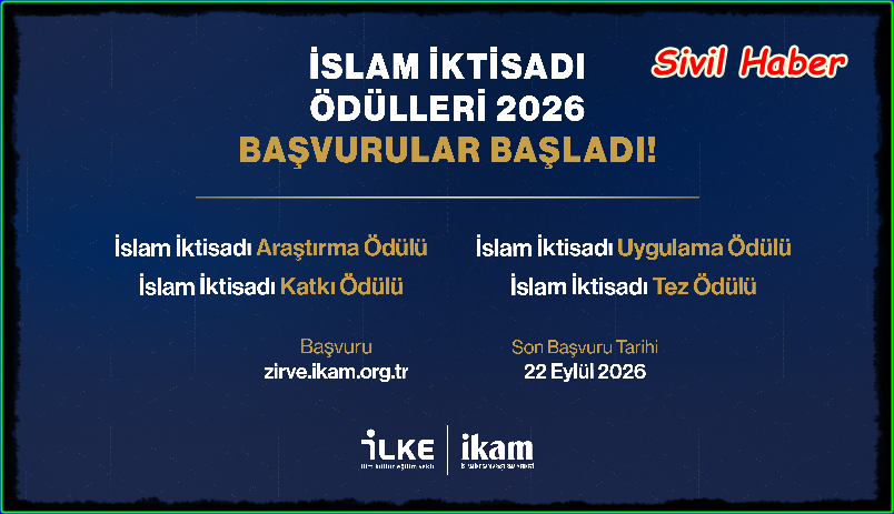 İslam İktisadı Ödülleri 2026 Başvuruları Başladı!